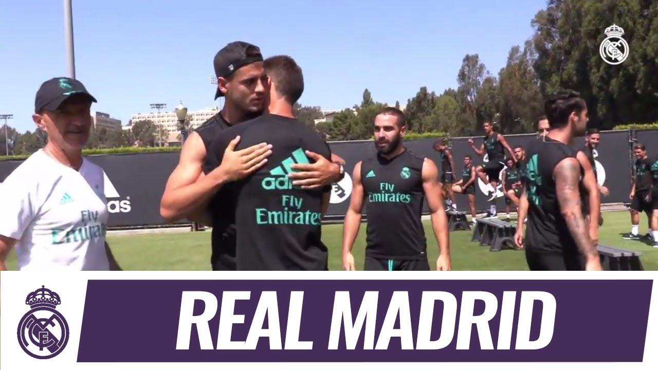 Álvaro Morata bids farewell to Real Madrid team-mates and staff