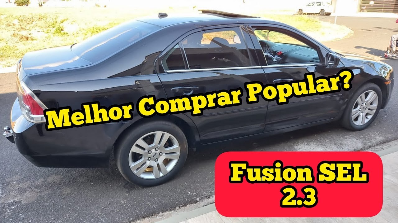 + Barato Que Onix E Gol Mas Ninguém Quer? Avaliação Ford Fusion SEL 2.3 2008