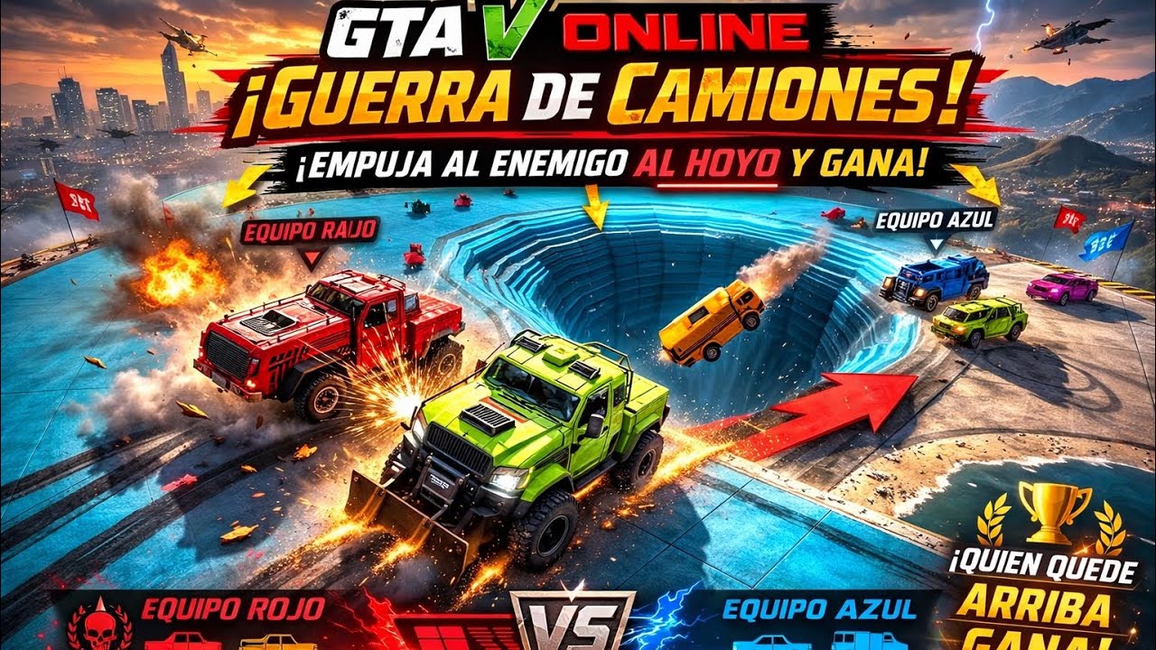 GTA V ONLINE - NO CAIGAS AL HOYO 🫠