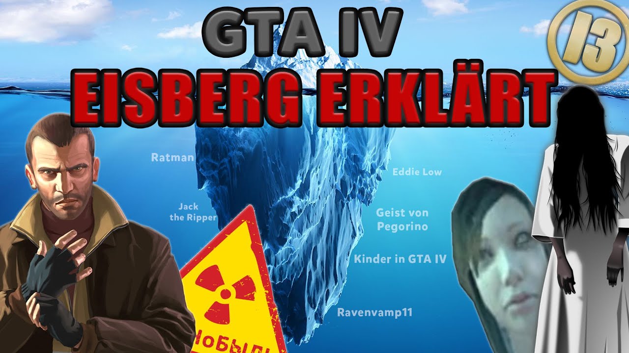 GTA 4 EISBERG ERKLÄRT - Die ULTIMATIVE Zusammenfassung aller Mythen! 😨😱👻