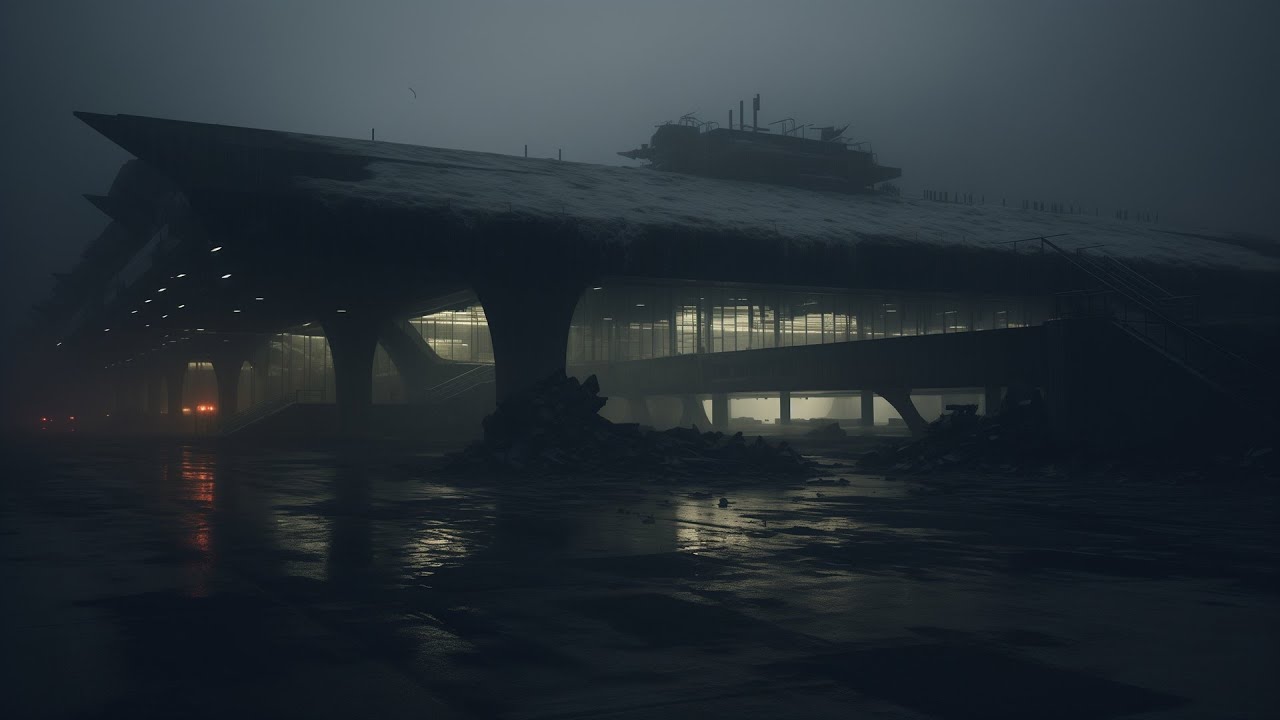 Closed Airspace - Sleep Post Apocalyptic Music - Relaxing Dark Ambient