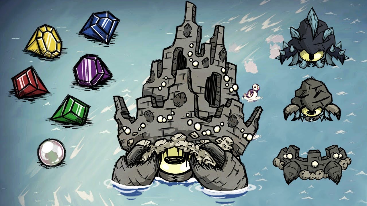 CRAB KING - TIPY, TAKTYKI, DROP! Poradnik Don't Starve Together
