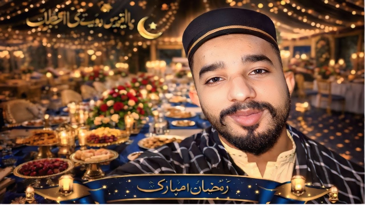 پانچویں روزے کی بابرکت افطاری ✨