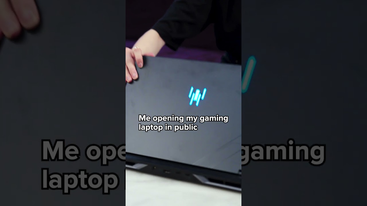 POV: You have an Intel Core Ultra Gaming Laptop ✨
