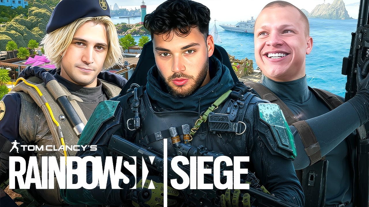Adin Ross Plays Jynxzi Rainbow Six Streamer Tournament!