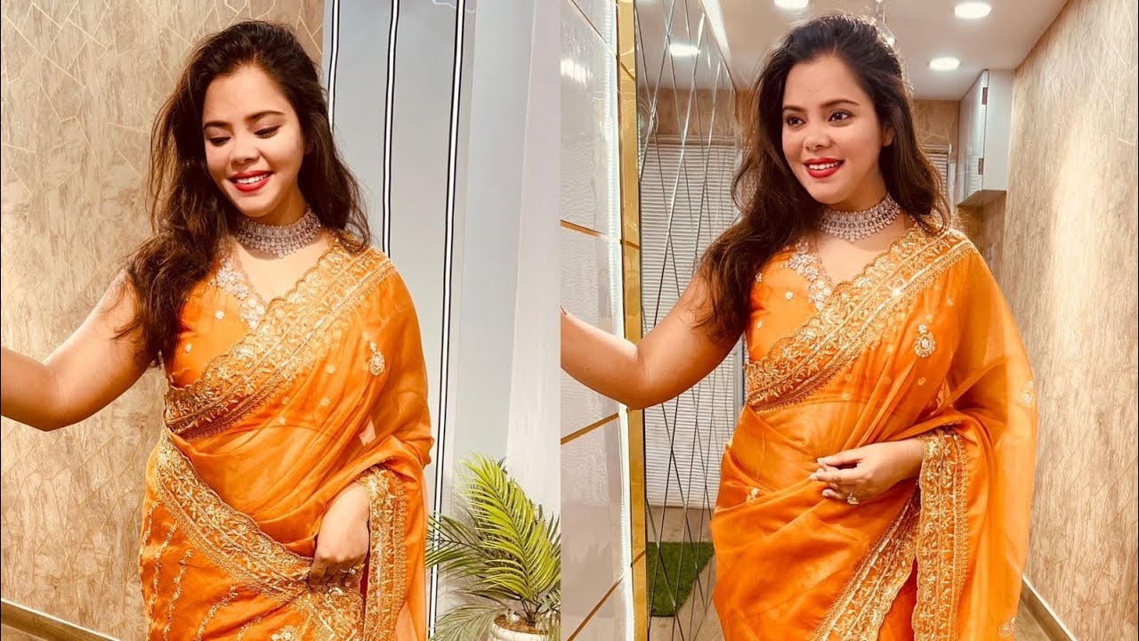 Gulmohar Saree Live || Latest Designer Saree || Exclusive Designer Saree|| Booking No 7003784526