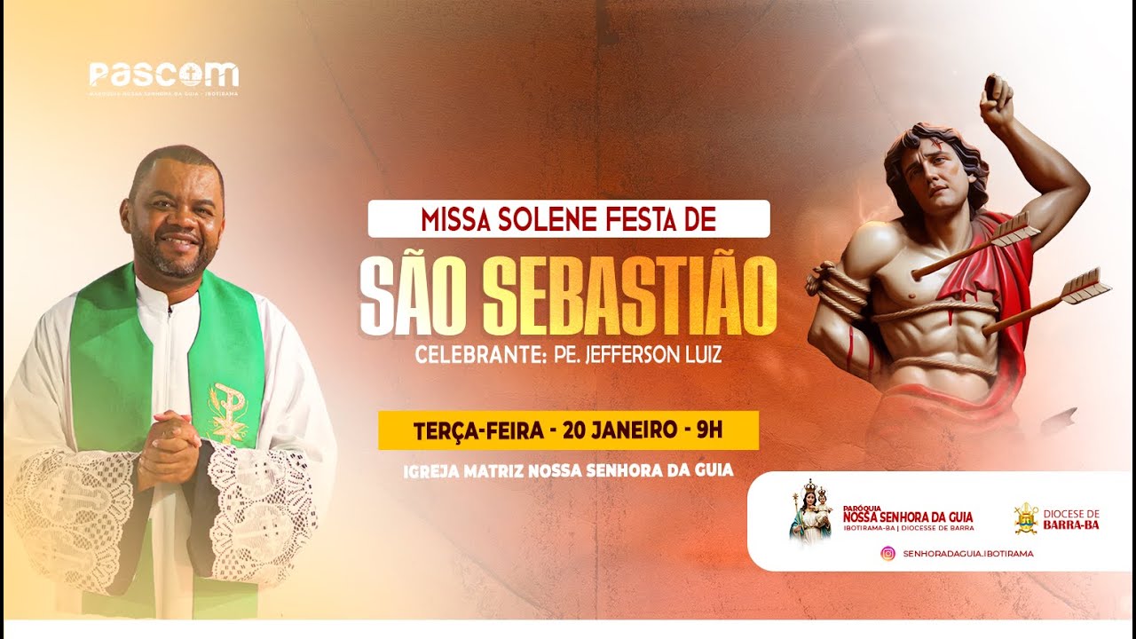 MISSA SOLENE | FESTA DE SÃO SEBASTIÃO 2026