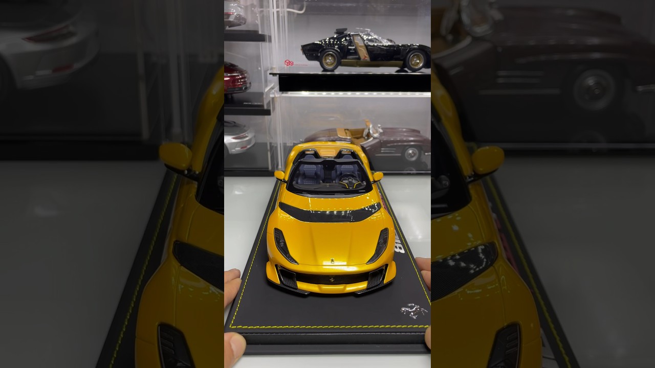 1:18 Ferrari 812 Competizione A by BBR Models #miniature #luxurycar #modelcars #ferrari #scalemodel