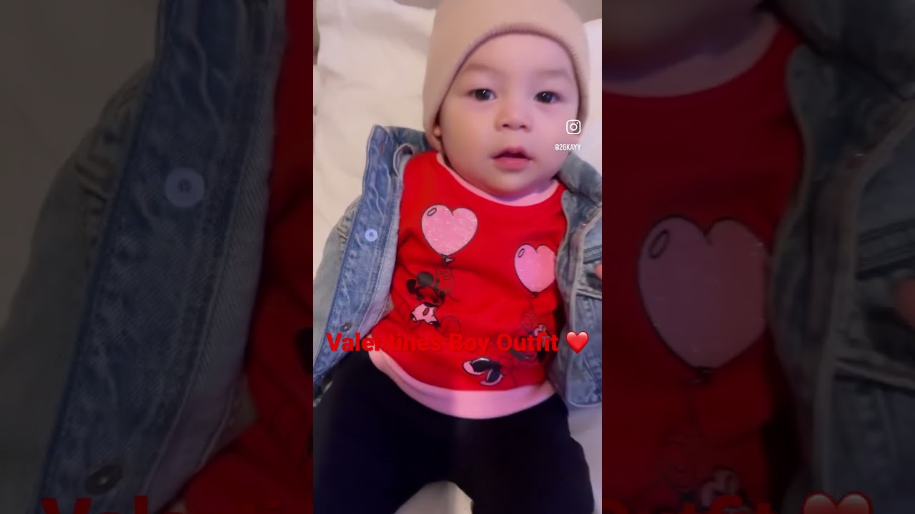 Valentines Boy Outfit ❤️ 