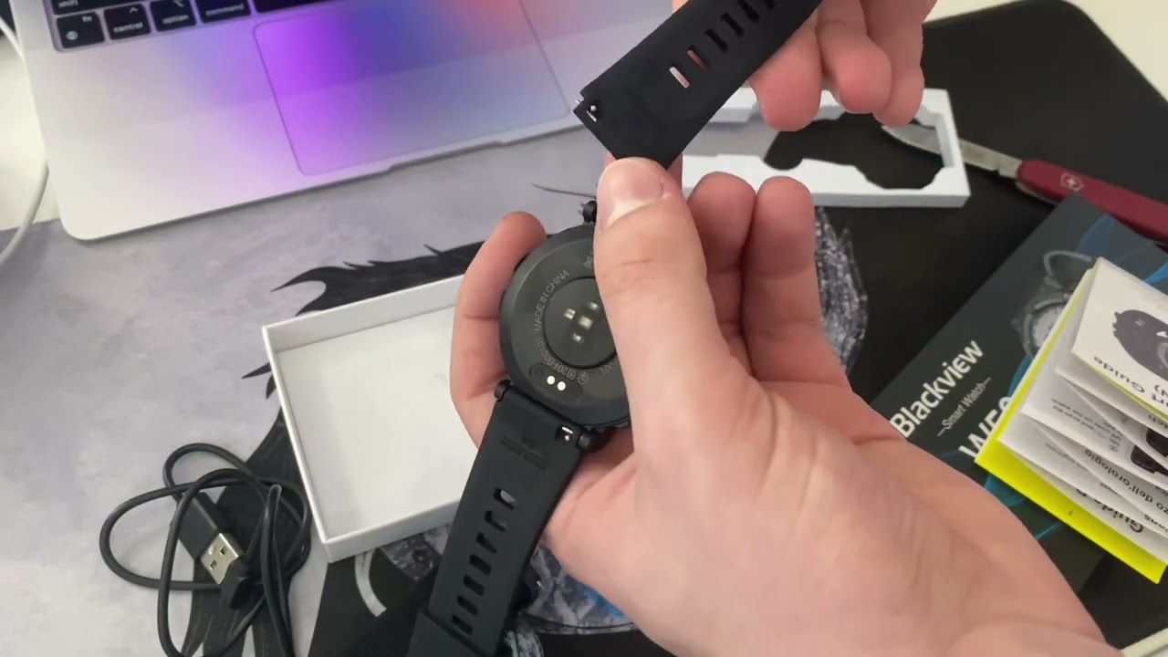 Blackview W50 Rugged Smartwatch unboxing