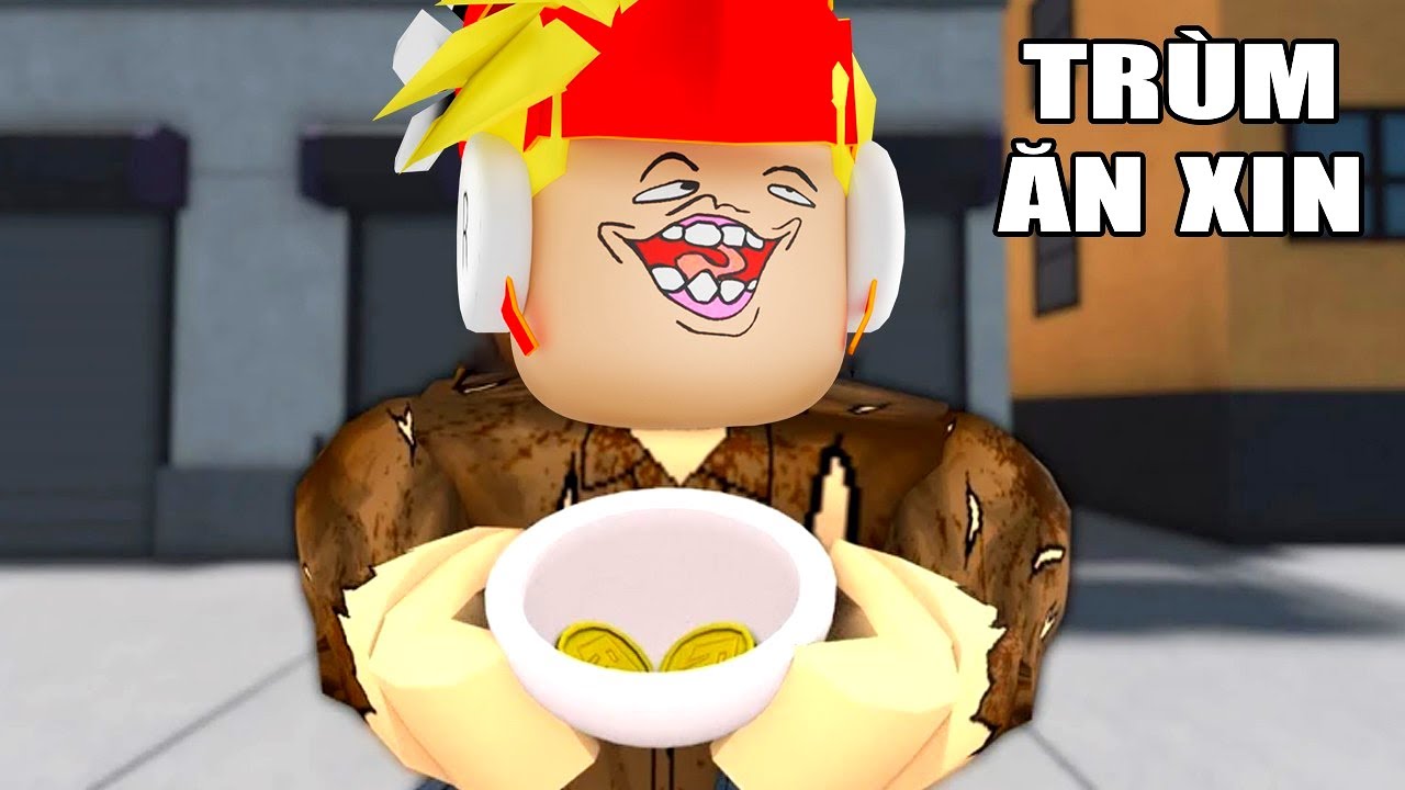 TÔI SỐNG CUỘC ĐỜI CỦA TRÙM ĂN XIN Trong ROBLOX | Be a Beggar Simulator