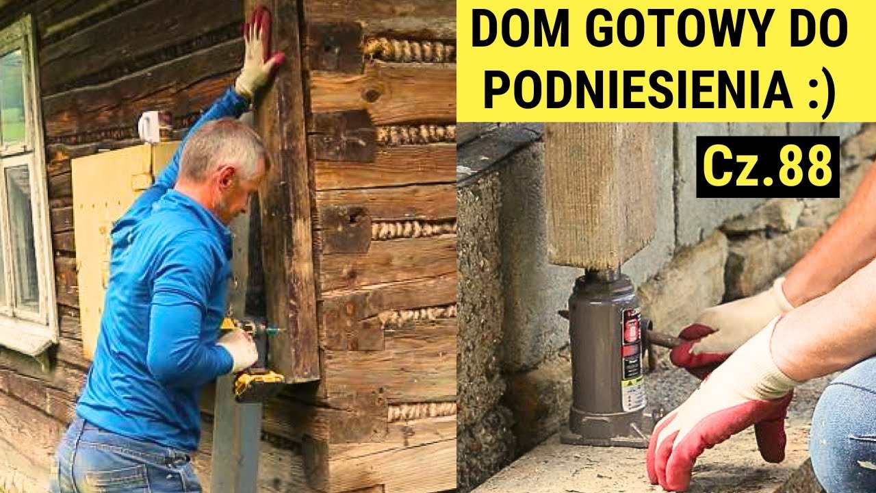 Dom gotowy do podniesienia! Jak wymienić bale w starym domu? | Siedlisko Damdyla cz. 88