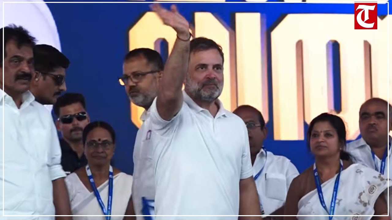 LIVE: Rahul Gandhi addresses Maha Panchayat of elected local body representatives in Kochi, Kerala