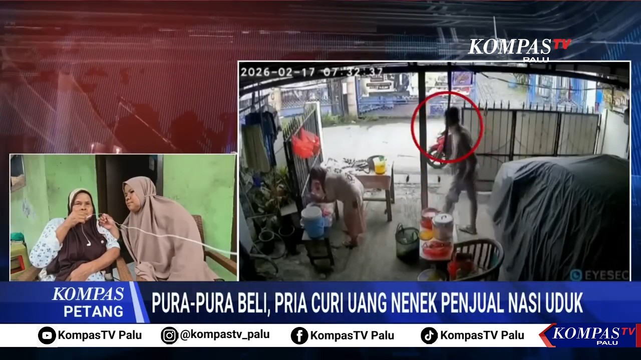 Nenek Atnah Ungkap Kronologi Pria Curi Uang Jualan Nasi Uduk di Bekasi