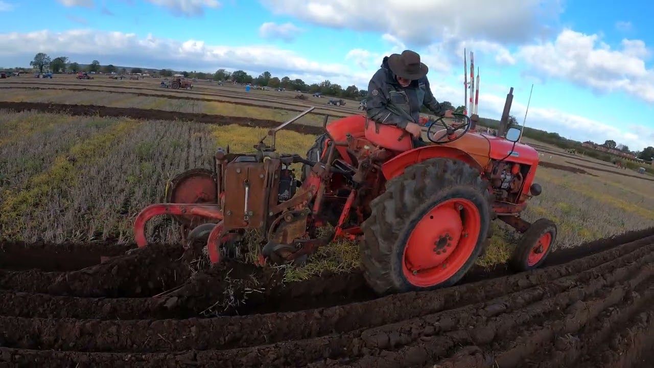 1959 Nuffield Universal Three 2.6 Litre 3-Cyl Diesel Tractor (34 HP) Salopian Ploughing Match 2025