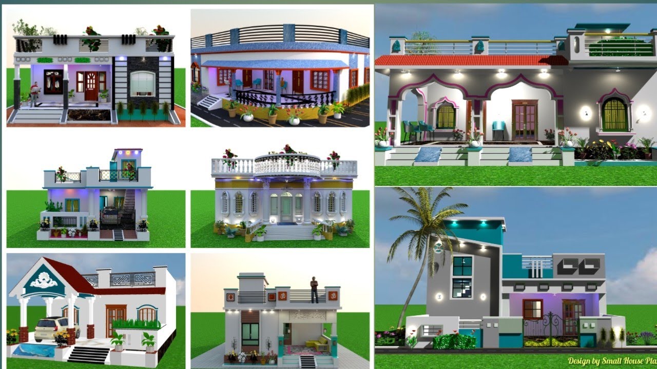 Top 10 House Elevation Design, Top Front Elevation of House Design @smallhouseplan