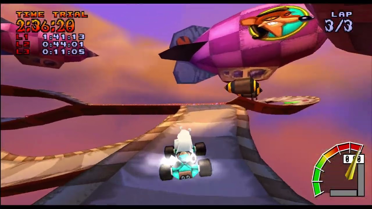 CTR - Hot Air Skyway - 24.25 lap