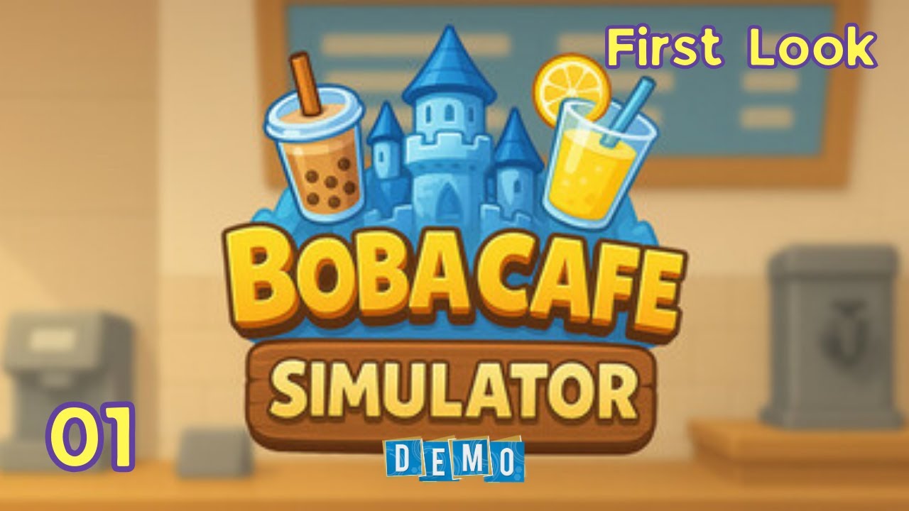 First look! Boba Cafe Simulator | Demo | Ep. 1