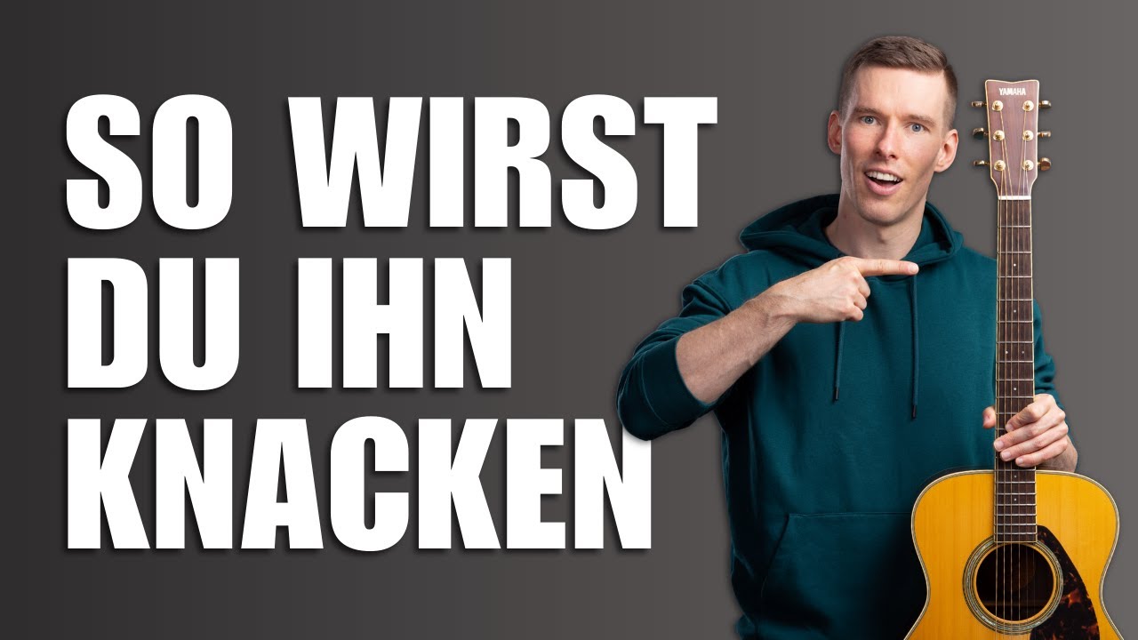 Nie wieder Probleme mit Barré auf der Gitarre!