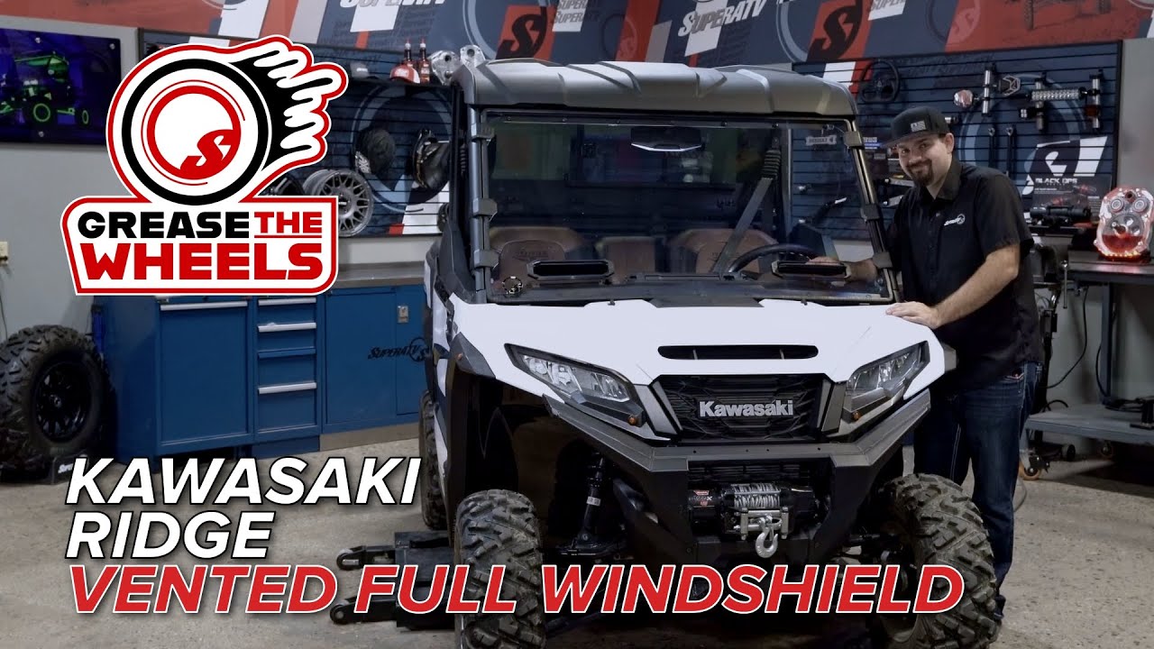 How to Install SuperATV's Vented Full Windshield on a Kawasaki Ridge