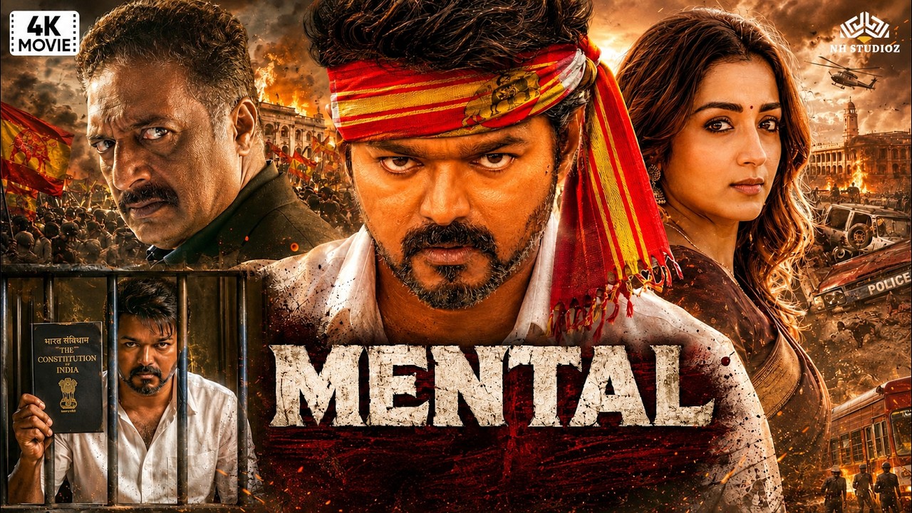 MENTAL (HD) - VIJAY THALAPATHY | NEW RELEASE HINDI DUBBED MOVIE 2026 | NEW SOUTH HINDI DUBBED