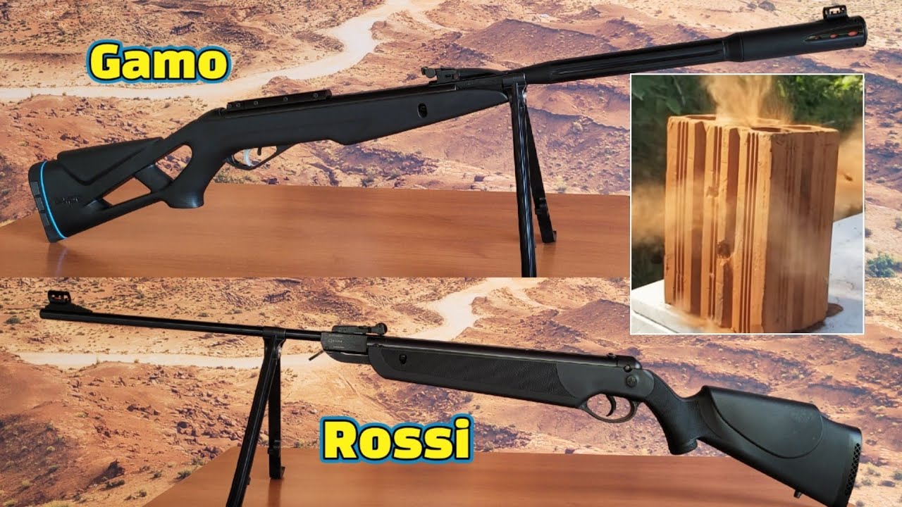 Teste de potência Rossi Dione 4g vs Gamo whisper fusion, qual a mais forte?