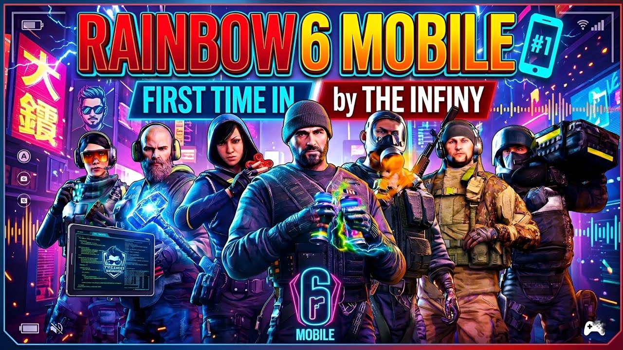 🎮 First Time Playing Rainbow Six Mobile! | THE INFINY