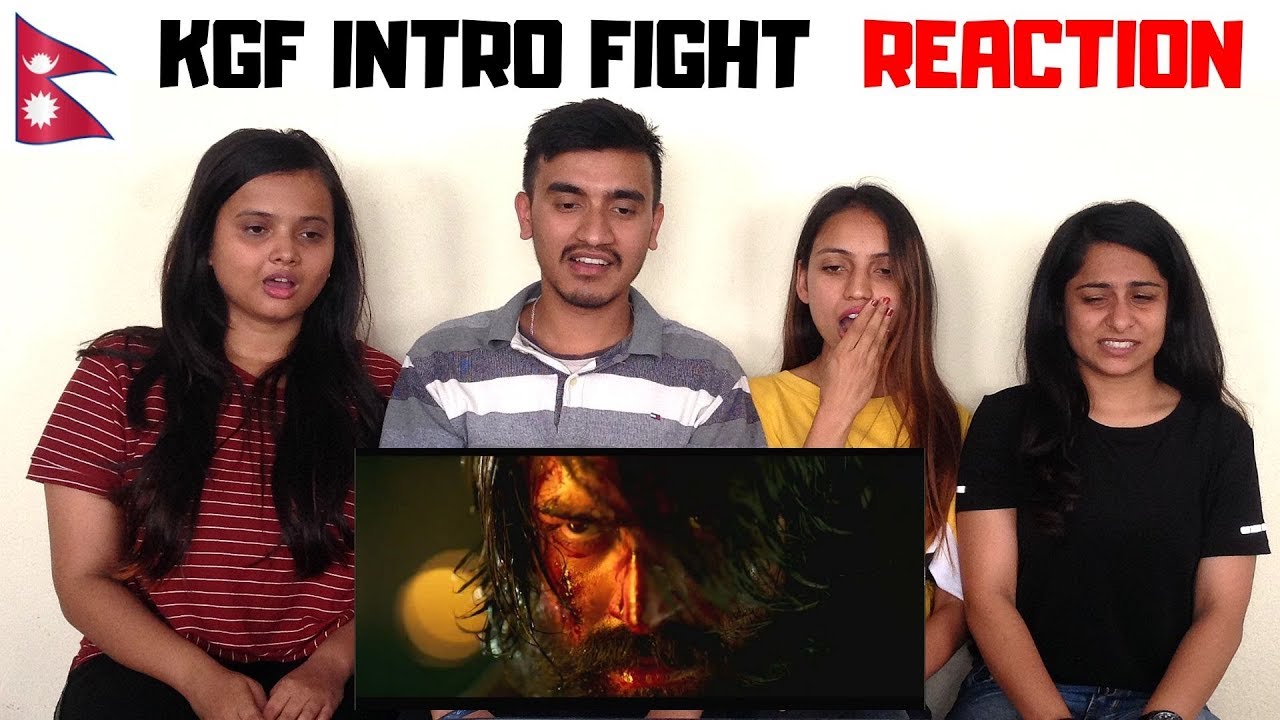 KGF Intro Fight Scene | Nepalese Reaction | Yash 🙏 | Prashanth Neel | Kannada Movie 2018