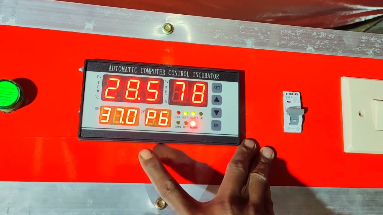 Cara Setting Controller Xm 18 Di Mesin Penetas Telur full otomatis