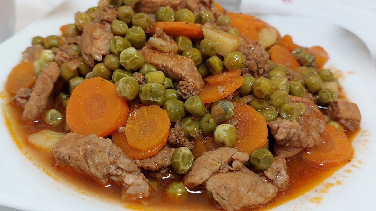 عملنا أطيب بازلاء مع رز طعم لذيذ وشكل شهي