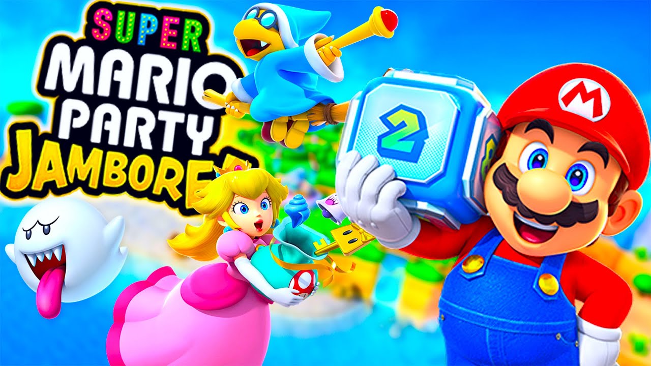Super Mario Party Jamboree - MODO HISTORIA 100% COMPLETO (Paseo Servicial)