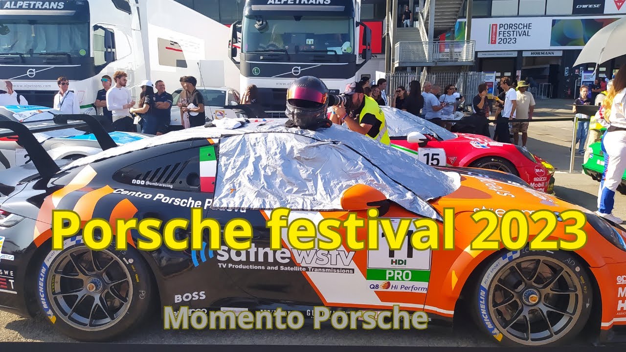 Porsche festival 2023 - Momento Porsche
