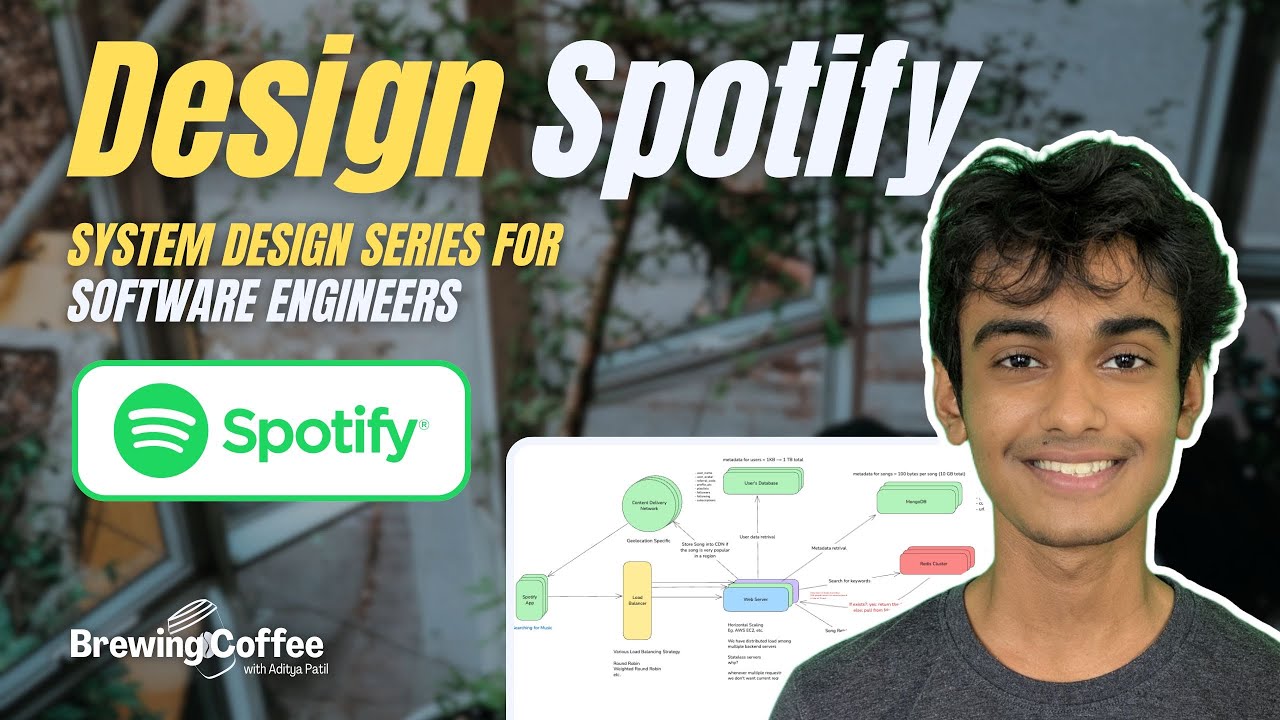 System Design: Building Spotify (Music Streaming Service) | System Design for Software Engineers