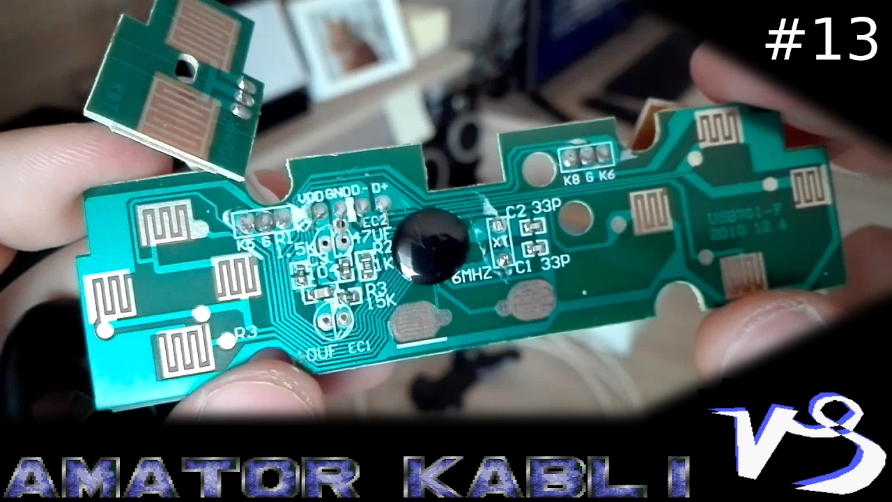 Przerabianie Pada USB na DB9 (Amiga/C64/Atari) - Amator Kabli #13