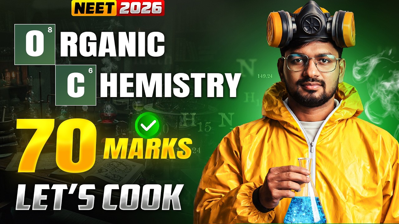 70+ Marks from Organic Chemistry in ONE Session? 😱 | NEET 2026 Full Revision + Prediction🎯