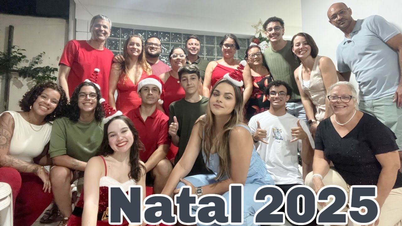 FESTA DE NATAL DA FAMÍLIA 2025 | Vocês não vão acreditar no meu presente 😱😱