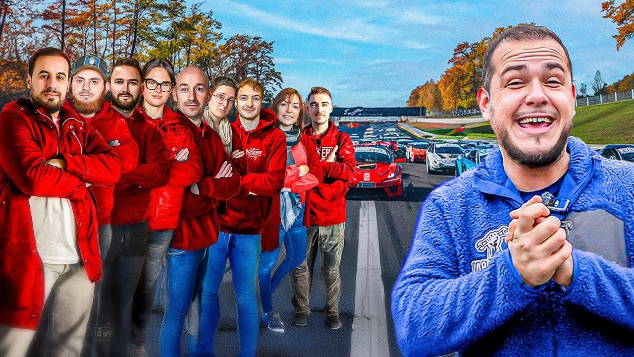 Toute mon &eacute;quipe me d&eacute;fie sur circuit ! (ma M4 est morte)