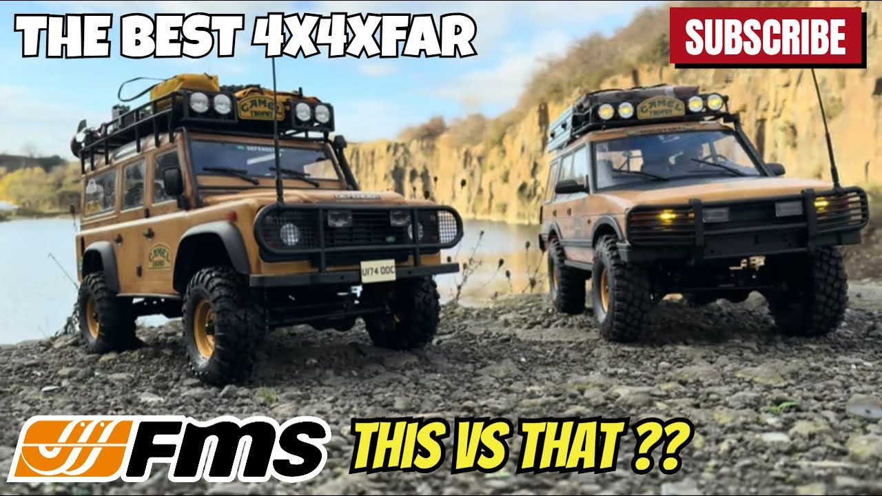 This VS That? D110 LR Defender VS Discovery TD LR- FMS Camel Trophy 1/10 Scale RC Trucks
