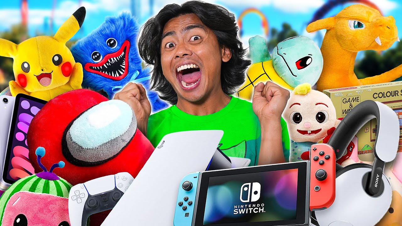 I Won Every Prize at a Theme Park!