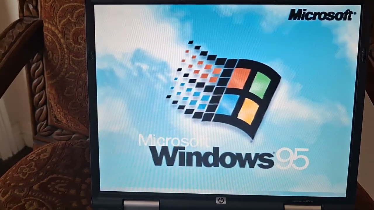 Windows 95 live cd from 2001
