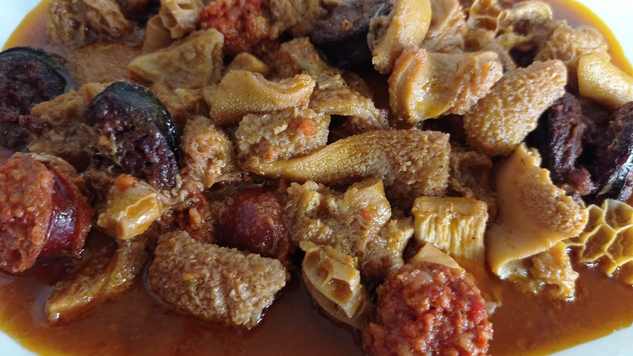Menudo de ternera en salsa | Callos a la andaluza ..💃
