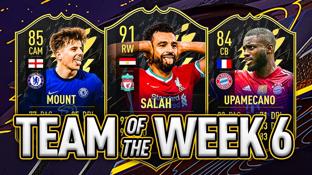 91 SALAH, 85 MOUNT & 84 UPAMECANO?! 🤩 TOTW #6 PREDICTIONS! - FIFA 22 Ultimate Team