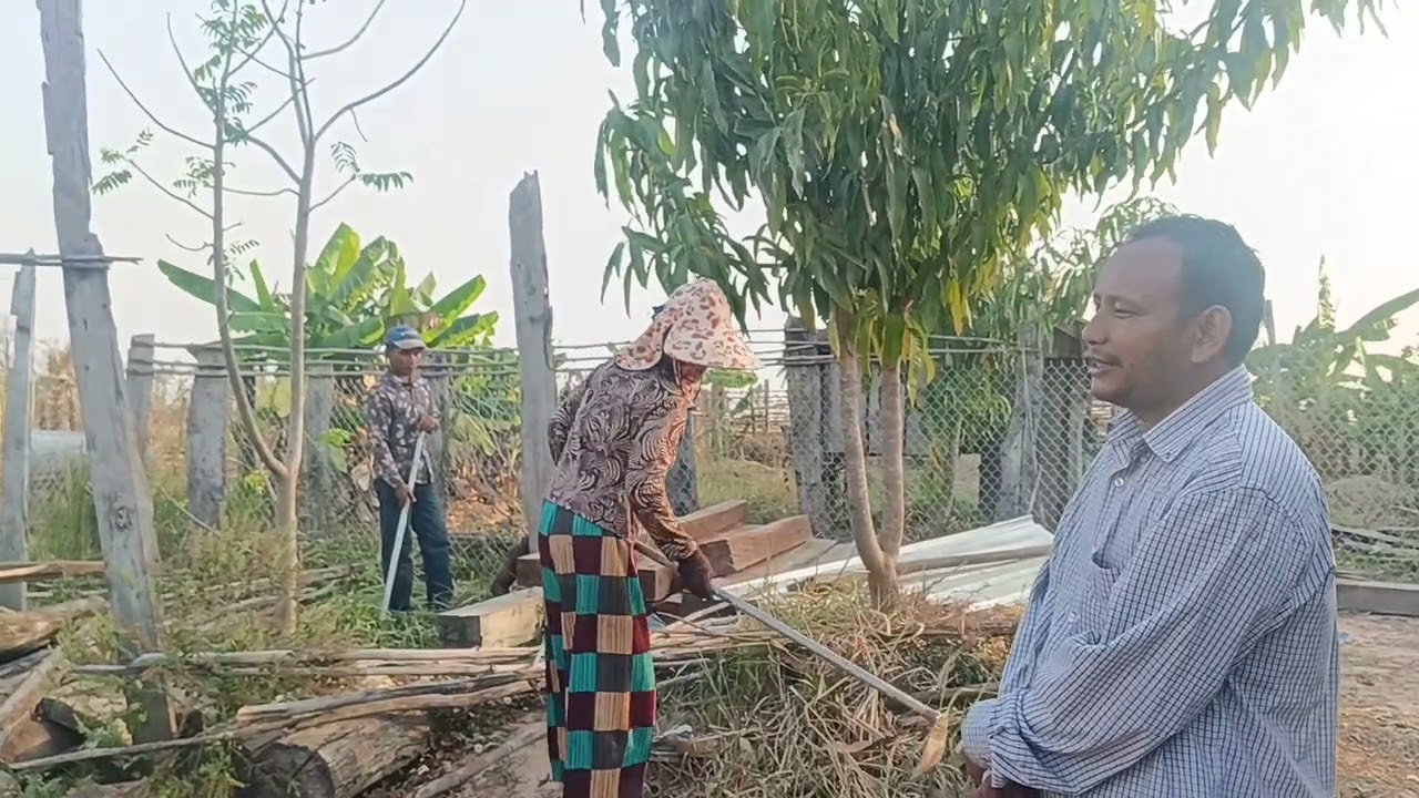 យកថវិកាជំនួយអ៊ំស្រីគឹមឡេងនិងអ៊ំម៉ៅជូន7គ្រួសារ