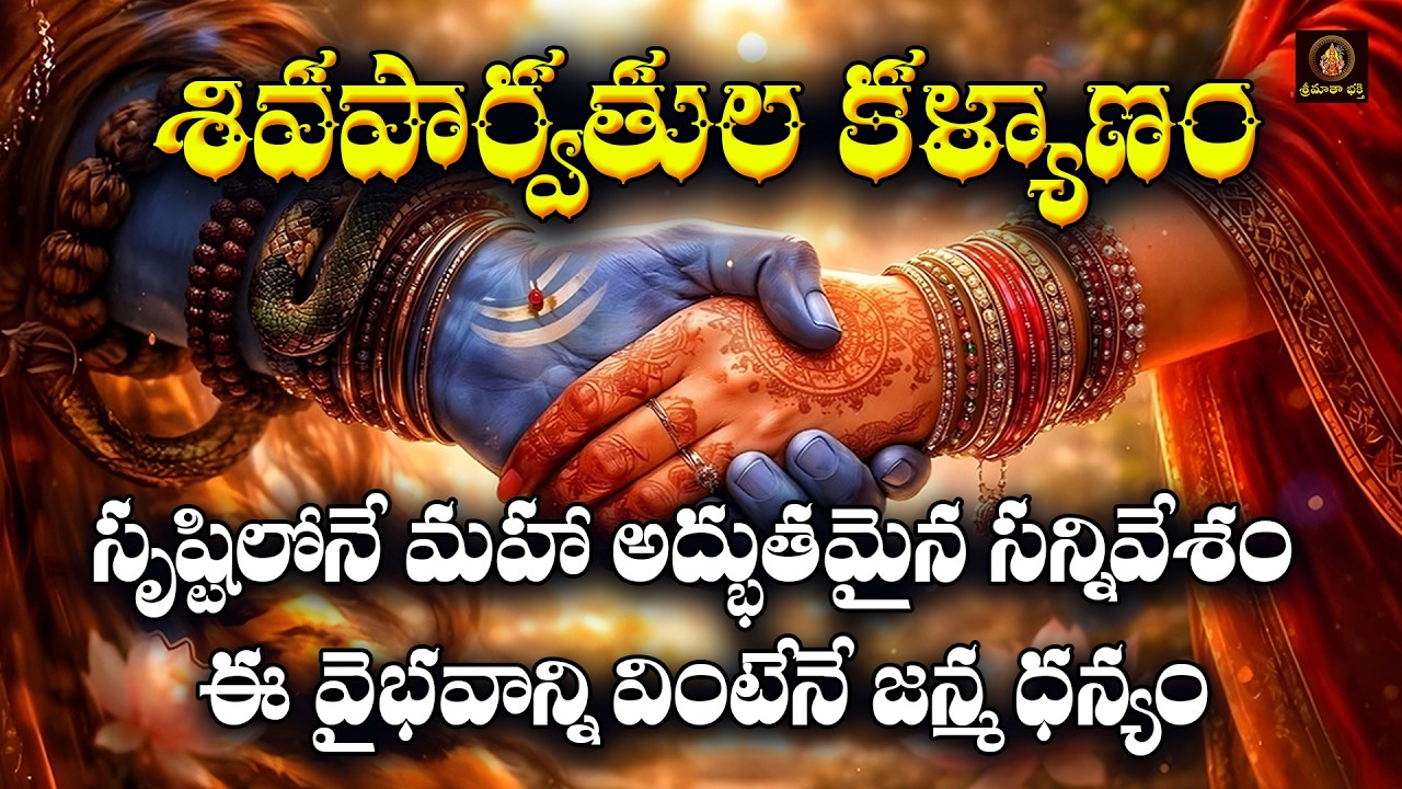 Sri Shiva Parvathula Kalyanam Song | Maha Shivaratri Special Devotional Song in Telugu