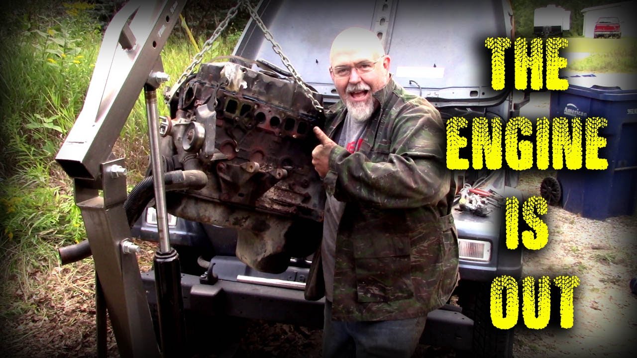 Removing a Jeep Engine - Step by Step - 2.5L - 2002 Wrangler - Part 2