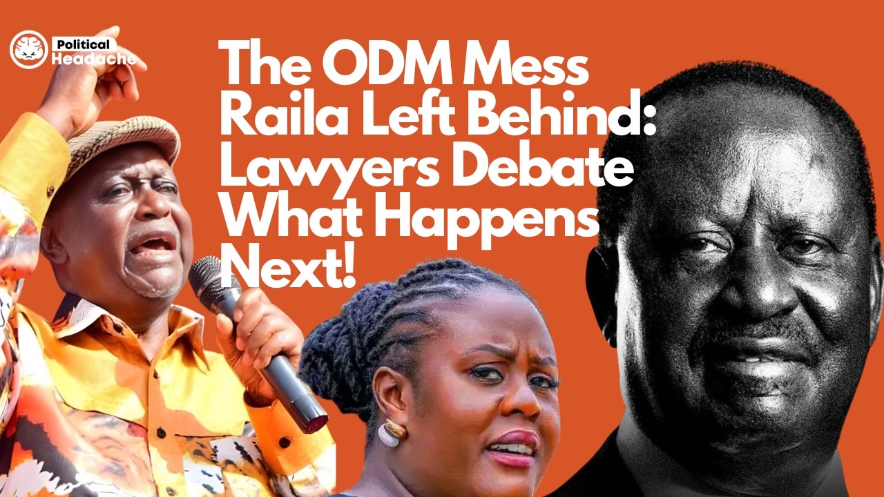 ODM Mess Raila оставил позади: юристы обсуждают, что будет дальше!