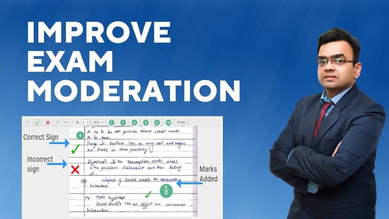 Improve Exam Answer Sheet Moderation using Technology | Eklavvya