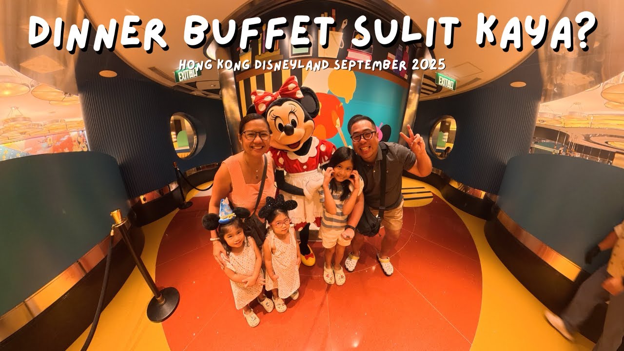 All You Can Eat Dinner at Ink & Plate | Disney's Hollywood Hotel | Hong Kong Disneyland Resort