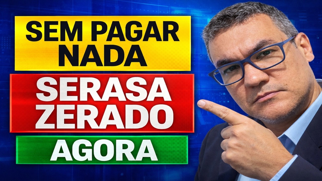 ✅COMO LIMPAR SEU NOME DO SERASA EM 2025 DA FORMA CORRETA E DEFINITIVA !!! SEM PAGAR NADA , ASSISTAM🚨