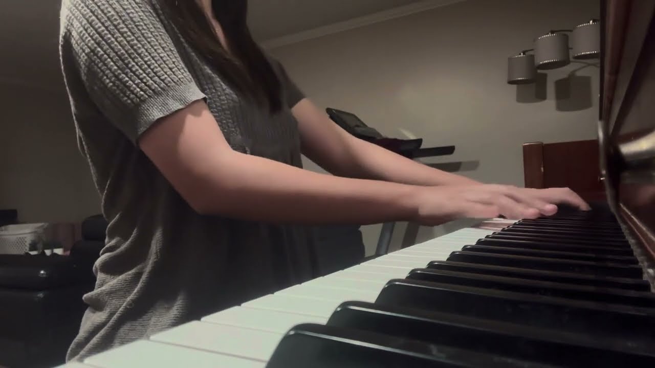 can't help falling in love - piano cover